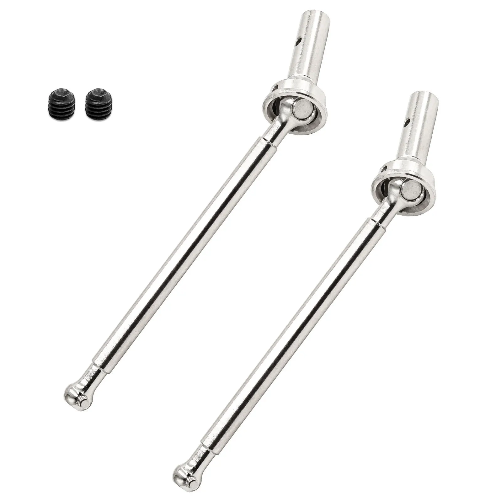 وصلات عالمية CVD أمامية/خلفية من الفولاذ عالي الكربون لـ 1/7 ARMMA INFRACTION/LIMITLESS 6S BLX & 1/8 TYPHON 6S BLX