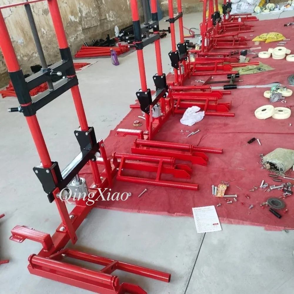 Hydraulic Wheel Dolly Load Capacity 600KG Heavy‑Duty Truck Wheel Hub Moving Cart Auto Repair Tyre Transport Trolley Garage Tool