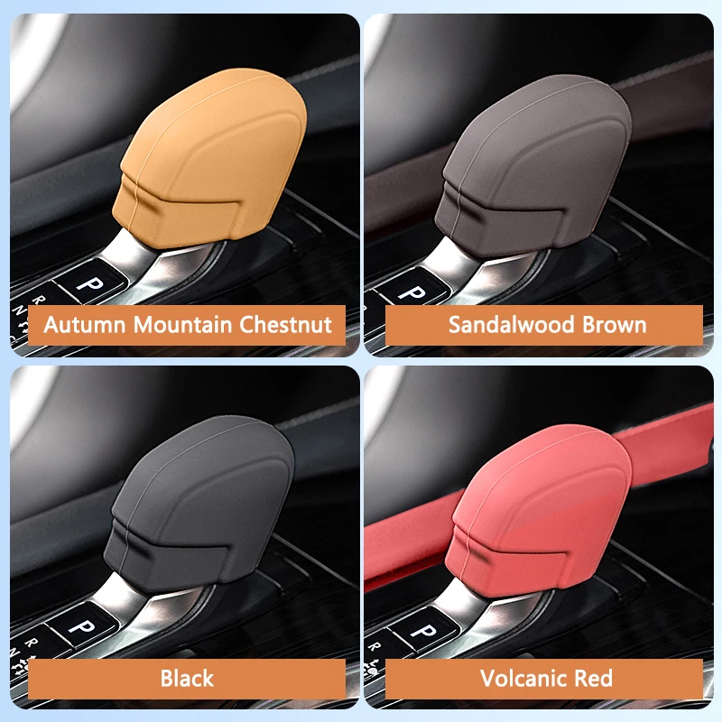 

QHCP Car Gear Shift Knob Cover Gear Knob Sleeve Silicone For Lexus RX 23-24 NX 22-24 ES 18-24 UX 19-22 2024 Interior Accessories