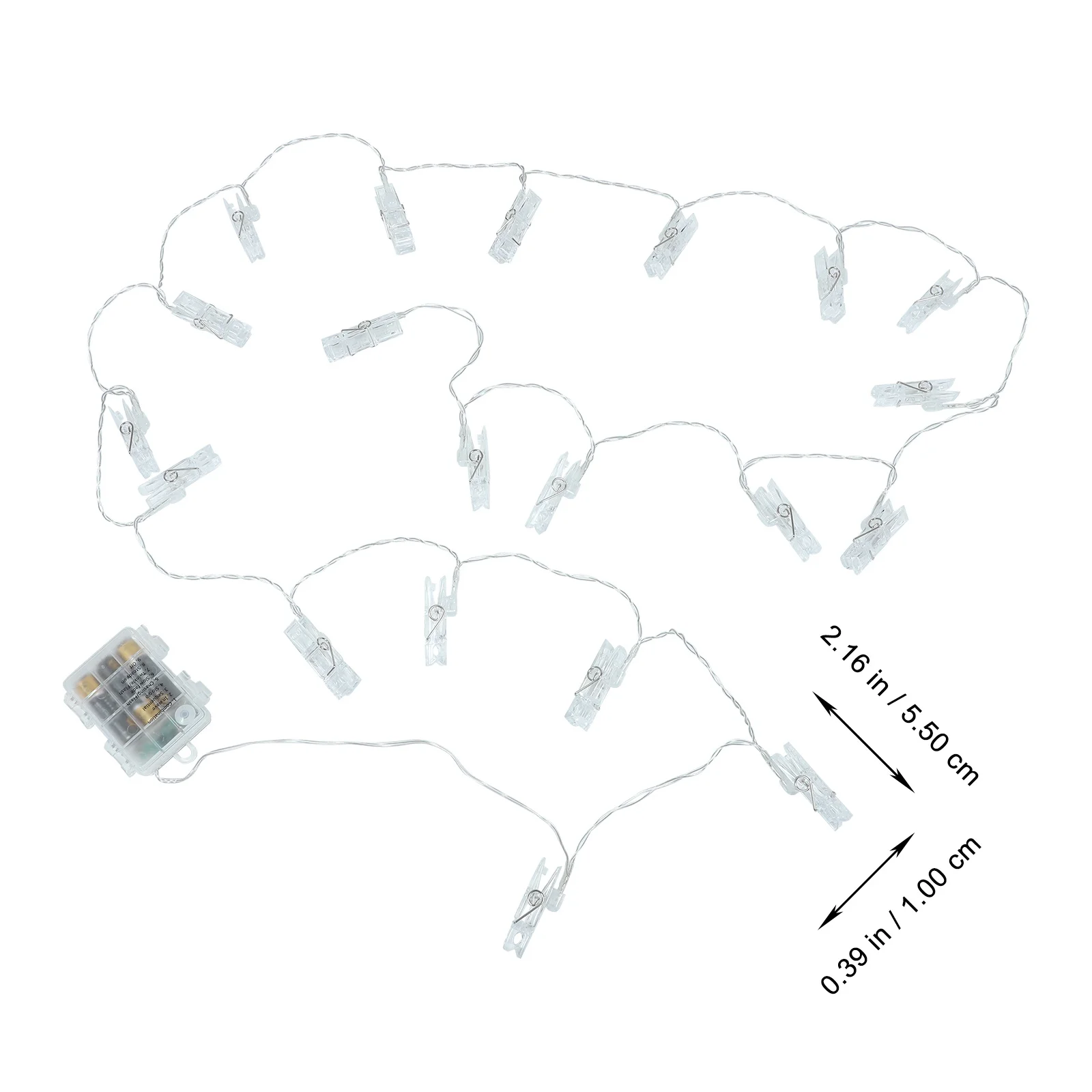 1 قطعة سلسلة ضوء التحكم عن بعد صور كليب LED سلسلة أضواء رومانسية ديكور غرفة مكتب المنزل حفل زفاف مهرجان الديكور #4