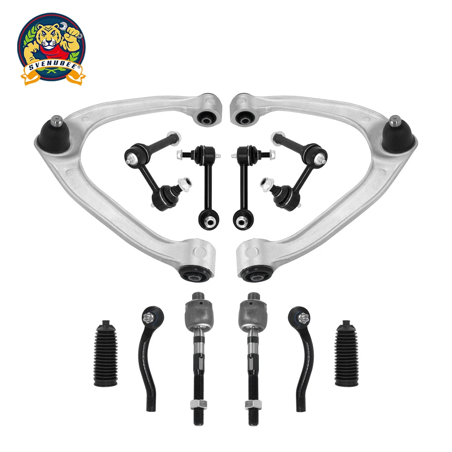 

Svenubee 12pcs Front Upper Control Arm Suspension Fits for 2014-22 Infiniti Q60 Infiniti G37 Q50 QX50 EX35 EX37 Nissan 370Z