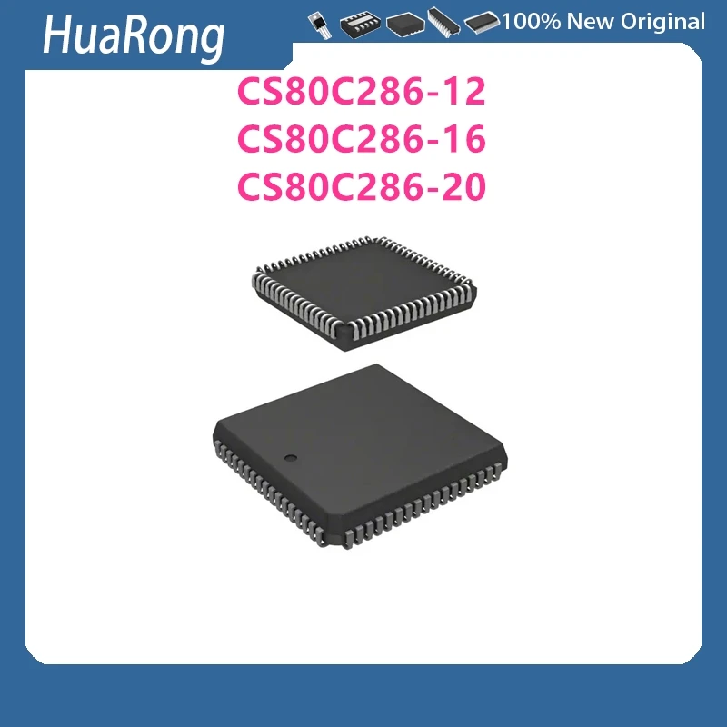 5Pcs/Lot CS80C286-12 CS80C286-16 CS80C286-20 CS80C286 PLCC-68