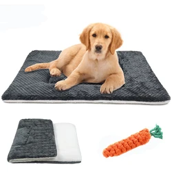 Dog And Cat Sleeping Mat Super Soft Dog And Cat Pet Blanket Flannel Autumn And Winter Cold Protection And Washable