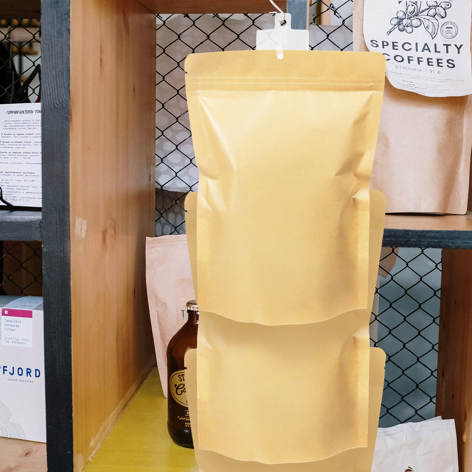 

20Pcs Plastic Merchandise Strip Heavy Duty Hanging Bar with S Hooks Easy Install Display Hanger for Retail Store