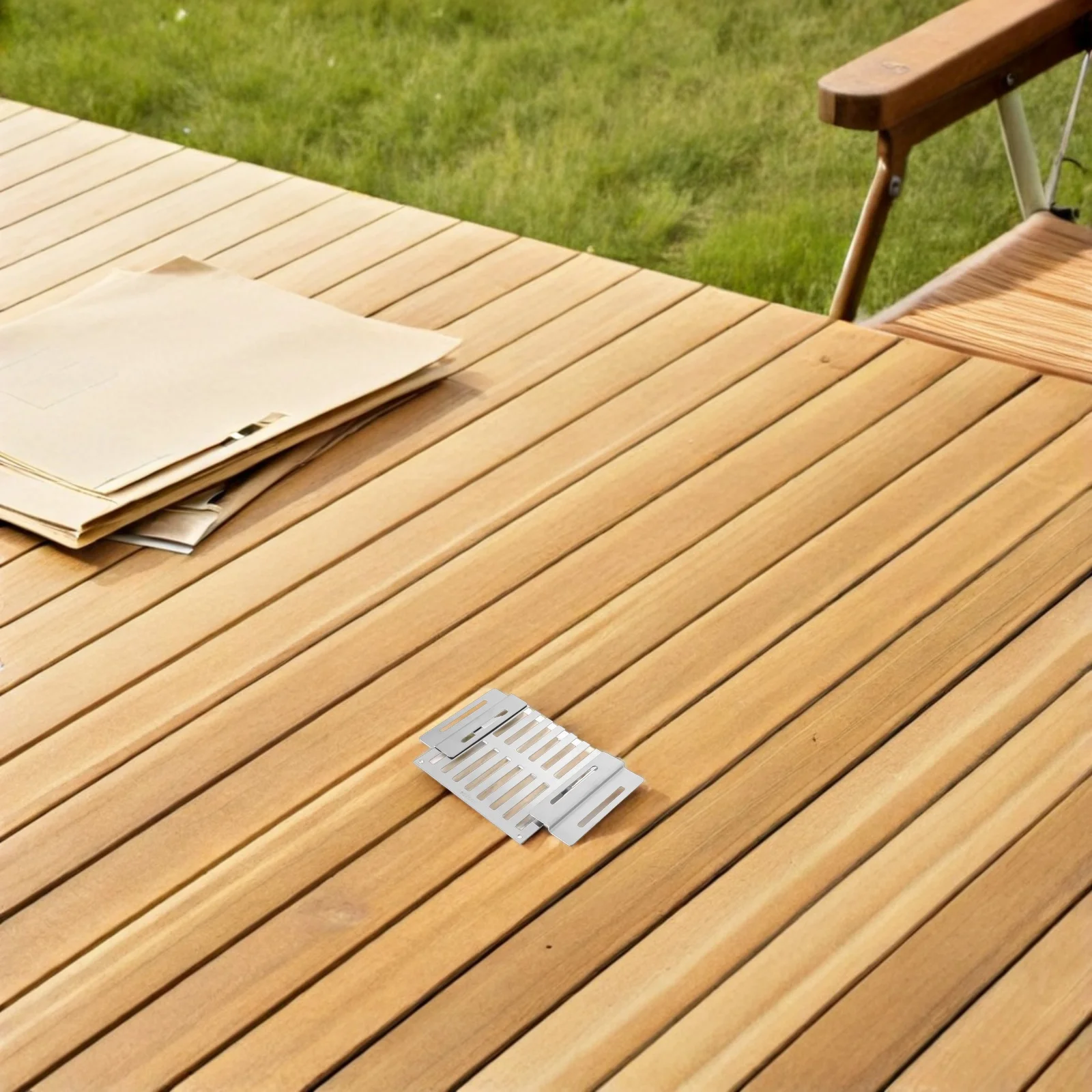 

Stainless Steel Floor Drain Outdoor 12.5x12.5cm Side Wall Heavy Duty Sliding Sewer Cover Square Metal Drain Grate Weatherproof