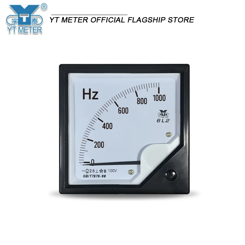 6L2 IF frequency table 100v 1000hz 1500hz 2000hz Pointer Hertz table 80 x 80mm450HZ