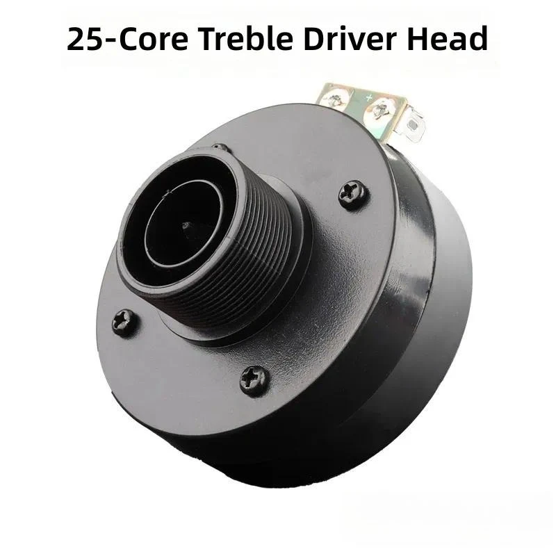for 25-Core Tweeter Driver Head Square Dance Stage Trolley Case Horn Audio 80 Magnetic 34mm Screw Port Accessories