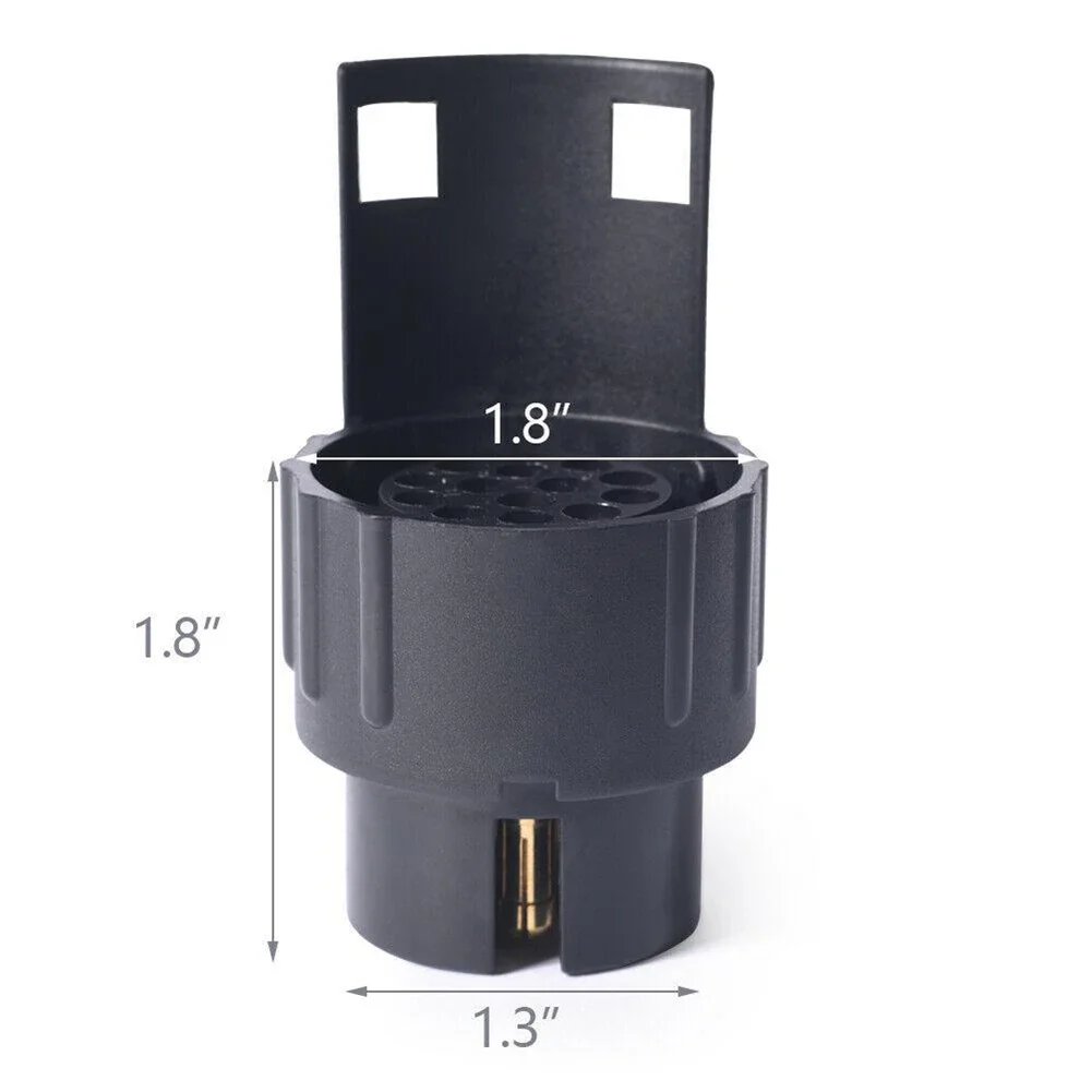 12V 7 To 13 Pin Towing Socket Converter Adapter Electric Socket Adapter Plug Converter Durable Socket Converter