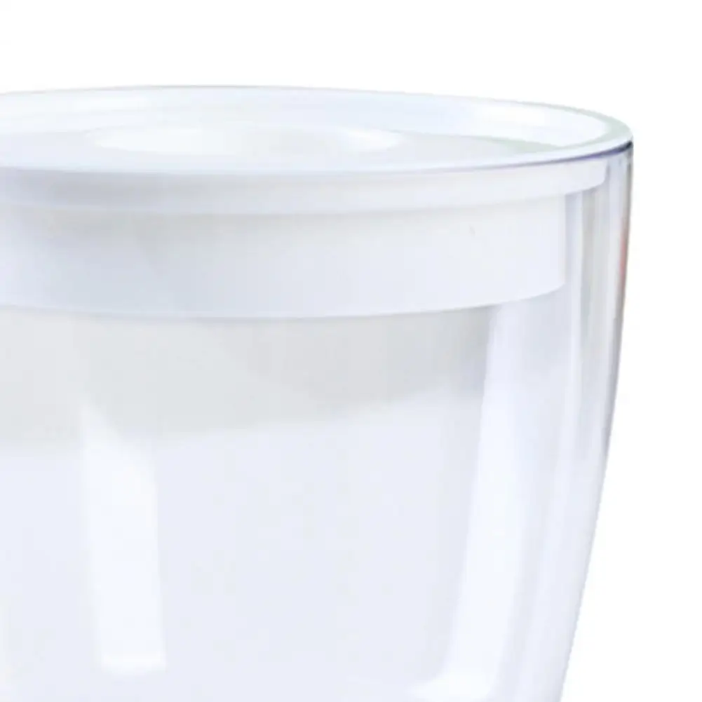 Thick Flowerpot Transparent Self-watering Flowerpot Leakproof Thickened Hydroponic Plant Pot Decorative Window Garden Planter