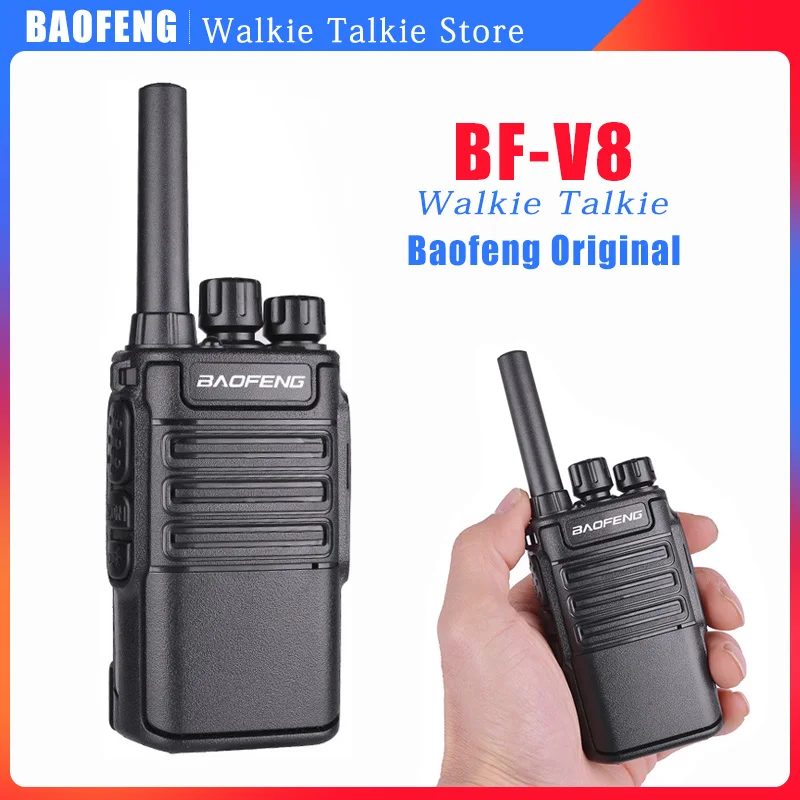 

Baofeng-Mini Walkie Talkie,BF-V8,BFV8,Two Way Ham,CB Radio,Handheld Intercom, UHF Transceiver, 10 km, Small Portable Radios, New