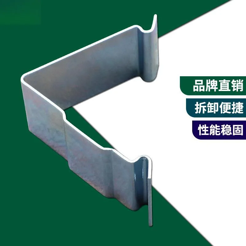 

12Pcs Reusable Spring Steel Clip For Wooden Crates Matte Black Galvanized