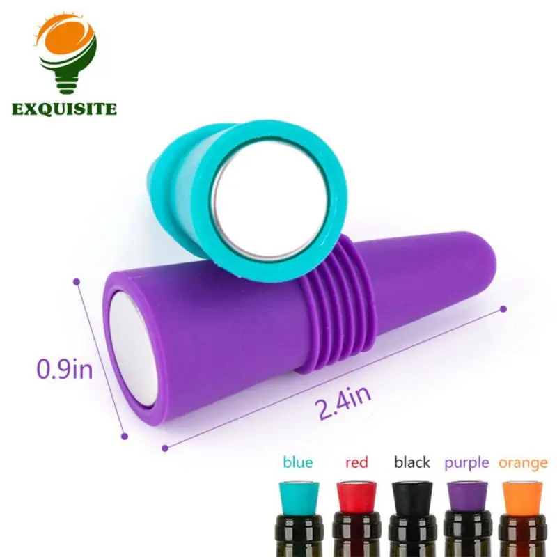 

Plug Wear-resistant Silica Gel Safety Portable Household Durable Wine Bottle Comfortable Stainless Steel Convenient Practical