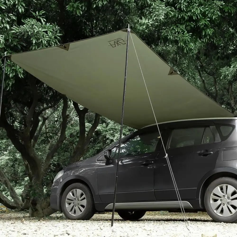 

Portable Vehicle Awning, Waterproof UV50+, 10x5.6m for Cars, SUVs, and Camping Vans
