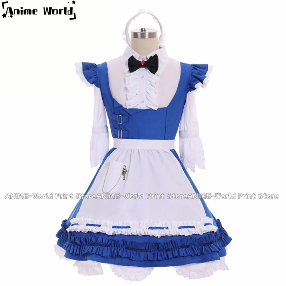 

《Custom Size》Game Final Fantasy Xiv Ff14 Csilla Beleth Maid Cosplay Costume Any Size