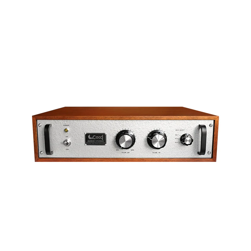 ​​Directly Heated Tube (DHT) Preamplifier​​ Permalloy Input Transformer​​ Nanocrystalline Output BAL Balanced Input & Output​​