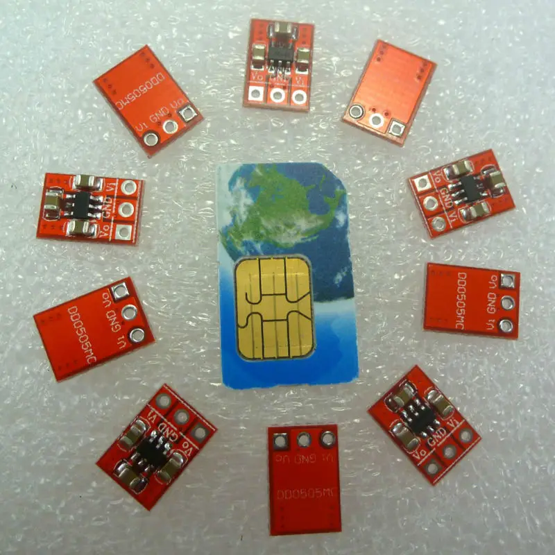 Small 3V  to 5V DC-DC Converter Boost Power Supply Module For USB Power Bank 18650 lithium battery solar