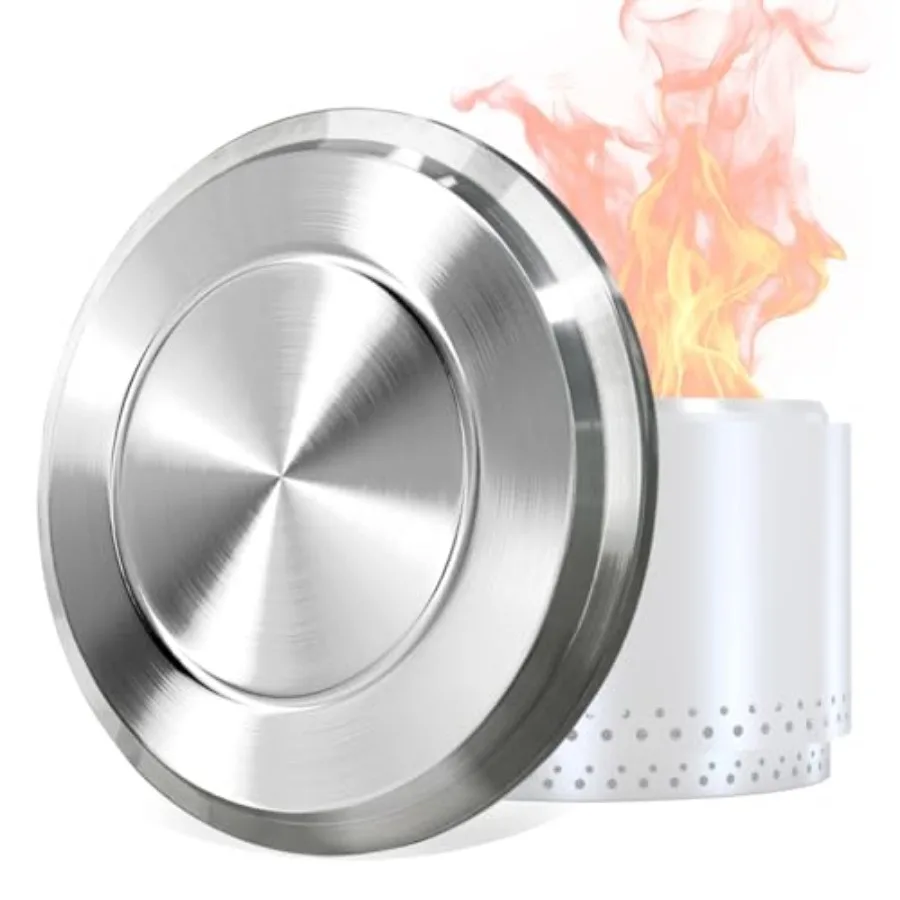 

Крышка для очага Solo Stove Yukon 27 дюймов, из нержавеющей стали, антикоррозийная и водонепроницаемая, аксессуар для уличных очагов