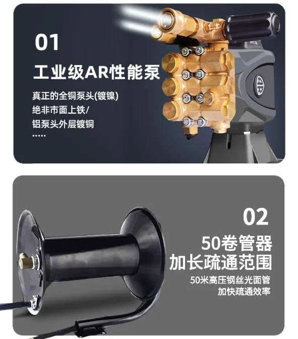 High-Pressure Waterway Dredging Machine New Condition Sewer and Drain Cleaning Equipment