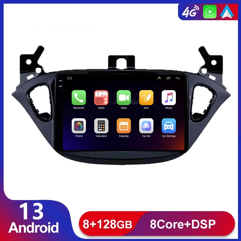 

Android 13.0 For Opel Corsa E 2014 2015 2016 2017 2018 2019 Car Radio Audio Multimedia GPS Navigation Auto Stereo BT Carplay