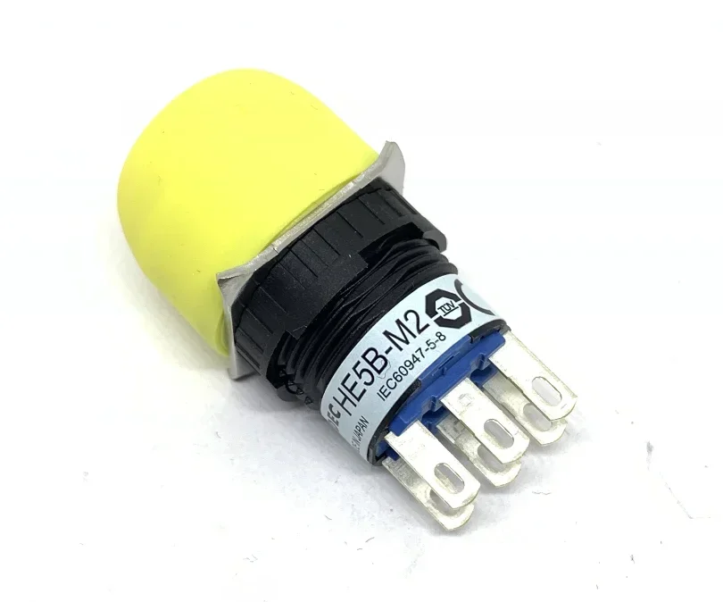 2026.4 IDEC Izumi HE5B-M2 Enable Switch HE5B-M2PY Round HE5B-M2PB Switch Cut-out 16mm