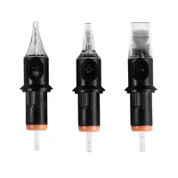 Cartucho de tatuaje desechable, herramientas de maquillaje semipermanentes esterilizadas con aguja, suministros para pistola de tatuaje RL/RM/M1/RS