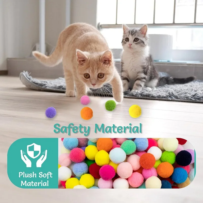 Katze Spielzeug Ball Interaktive Start Training Spielzeug Für Haustier Welpen Hund Kätzchen Kreative Mini Schießen Pistole Spiele Stretch Plüsch Ball Spielzeug – Detail 2