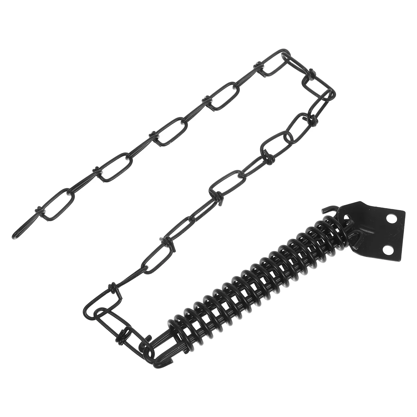 

1Set Door Lock Chain Heavy Duty Anti-Theft Windproof Door Security Chain for Front Back Garage Doors Storm Damage Prevention