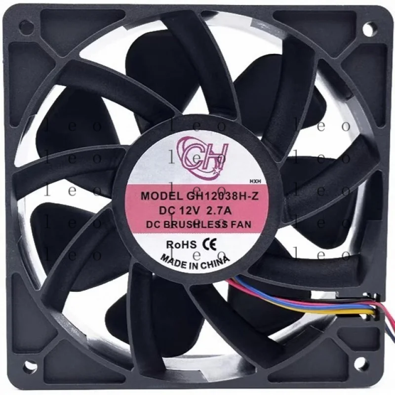 

Вентилятор охлаждения AA CH GH12038H-Z 12038 DC12V 2.7A 4-проводной 12 см