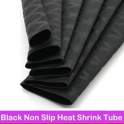 Non Slip Heat Shrink Tube Fishing Rod Wrap Black 15 18 20 22 25 28 30 35 40mm Anti Skid Handle Insulated Protect Racket Grip Wat