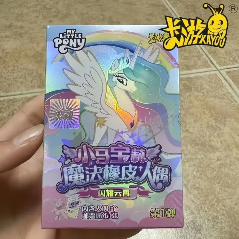 Hot Kayou My Little Pony Rubber Doll Episode 1 Sparkling Space Princess Flowing Light Edition Pinkie Pie Fluttershy Rarity Kids