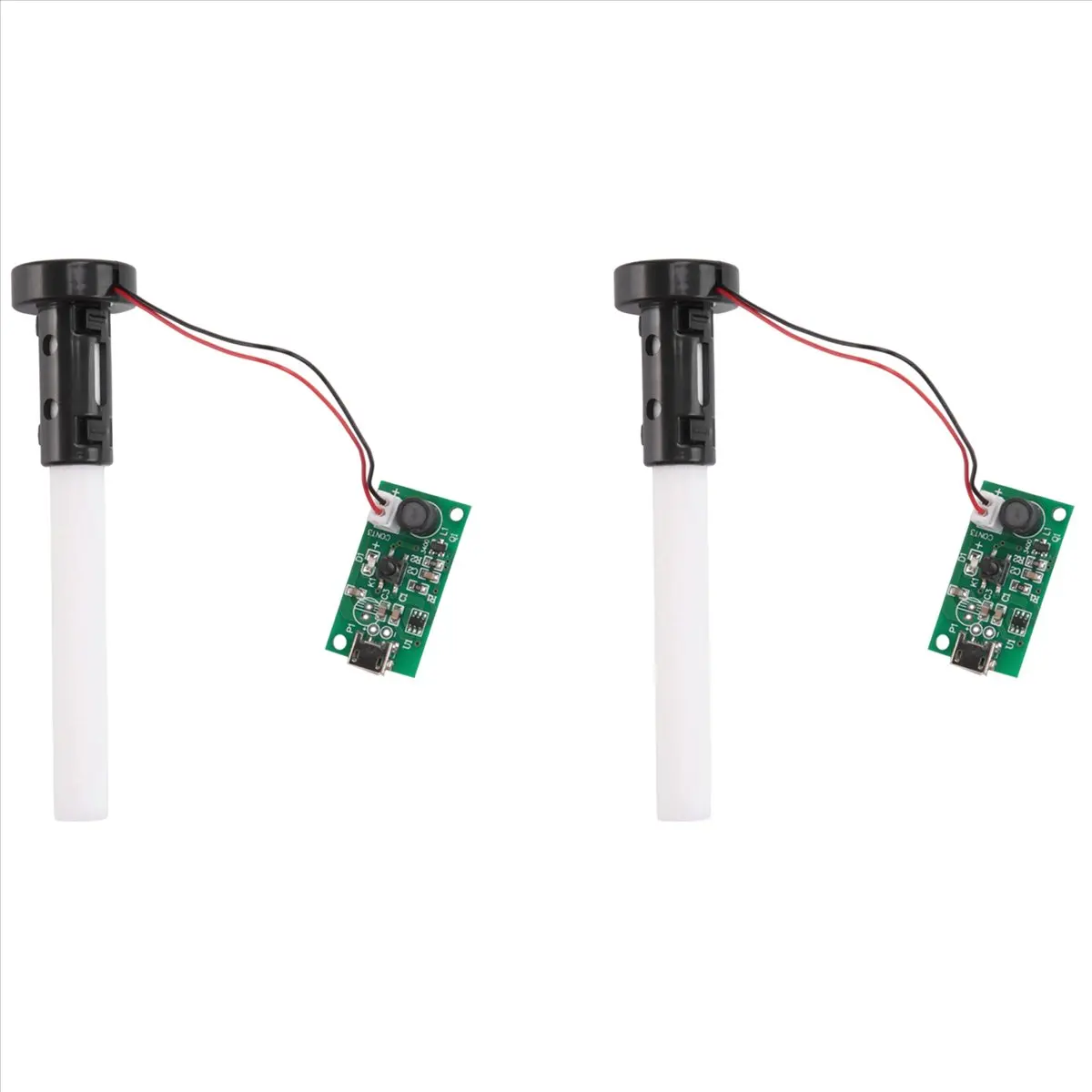 A46U USB Mini Humidifier Mist Driver Circuit Board Fogger Atomization Film Atomizer Sheet Diy Kits 2Pcs
