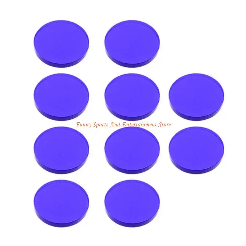 

C4DE 10Pcs Pool Tips Snooker Cue Tips Acrylic Billiard Pool Cue Tips Cue Pool Replacement Tips Billiard Accessory