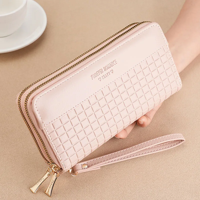 Women's Wallets Large Capacity Clips Coin Purses for Women Cards Holder Wallet Luxury Fold Billfold Carteras Para Mujer Clutch