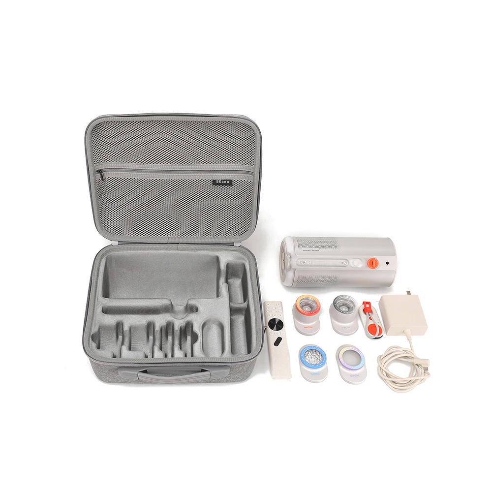 

Подходит для XGIMI PLAY6/6E, сумка для хранения проектора, сумка для хранения, жесткий чехол, износостойкий и устойчивый к царапинам.