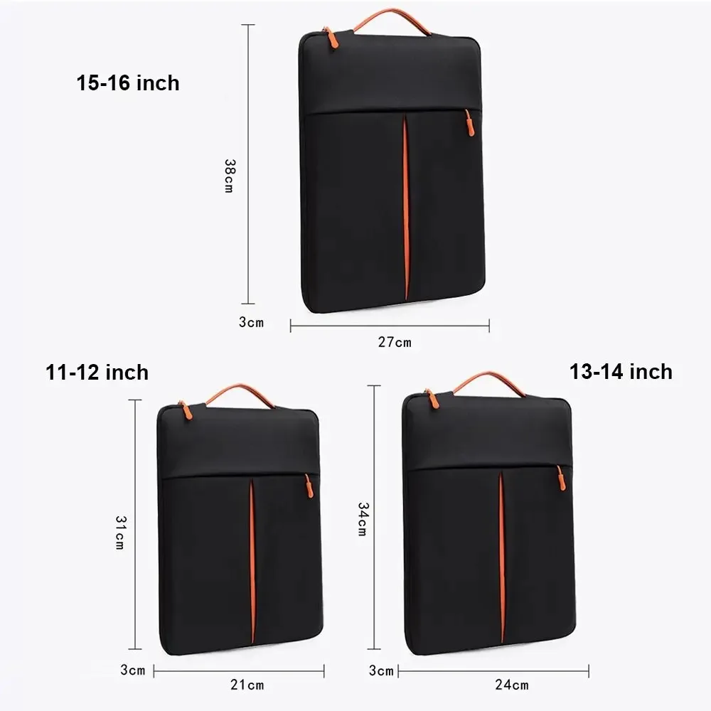 13-15 inch Laptop Sleeve Case Notebook Computer Cover Shockproof Business Pouch For Apple/Lenovo/HP/Dell