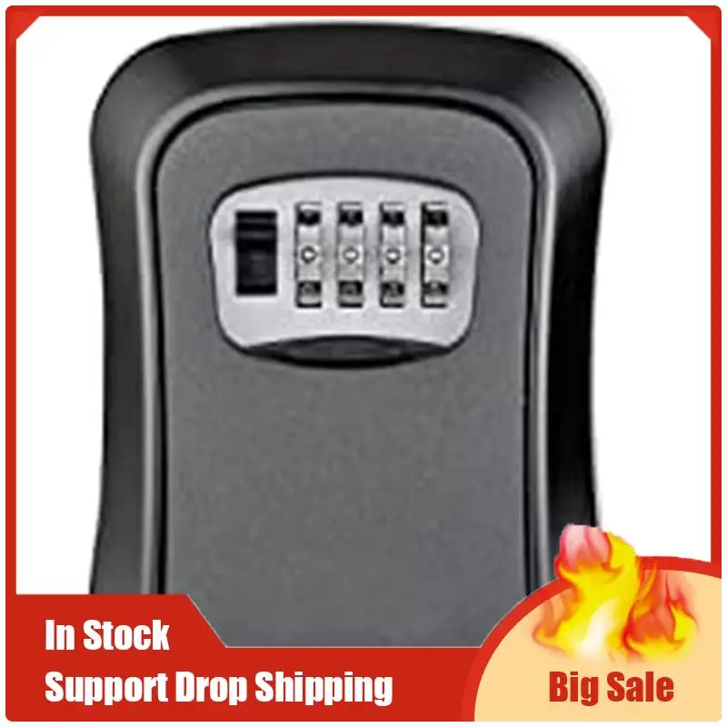 Лучшие предложения Ящик для ключей Органайзер для шкафа для ключей Настенный водонепроницаемый замок для хранения ключей с монтажным комплектом