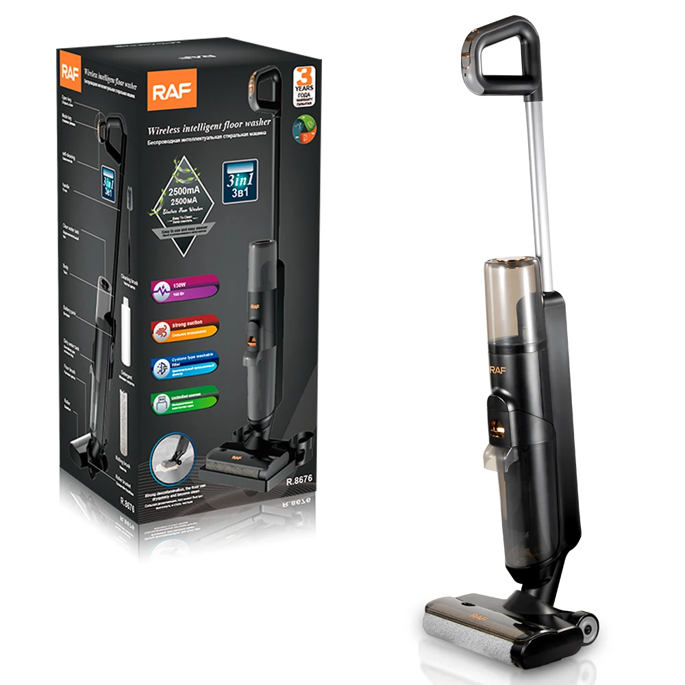 

RAF Advanced Warehouse Multifunctional Wireless Intelligent Electric Mops Floor Washer Cleaning Machine