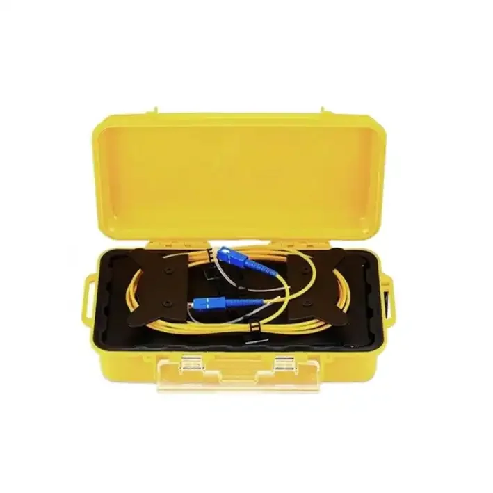 High quality launch cable 250 meter length LC UPC to LC UPC MM OM4 simplex OTDR launch cable