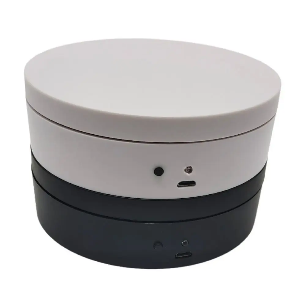 

12cm Rotating Display Stand USB Power Electric Jewelry Holder Mini Creative 360 Degree Turntable Jewelry Display