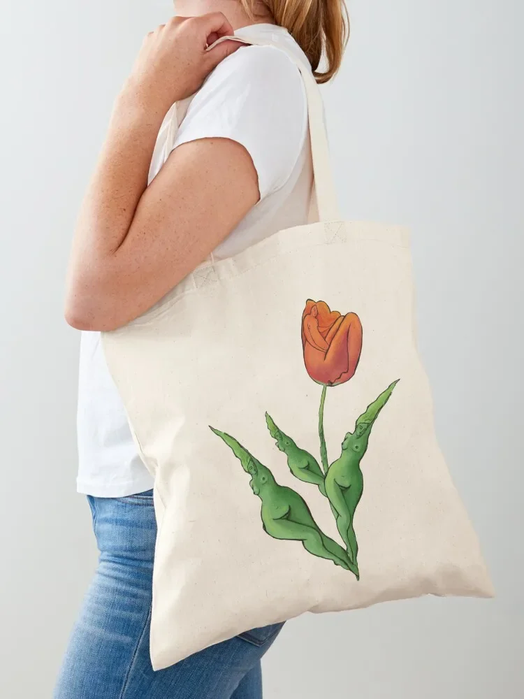 Tulip Tote Bag Women's bags Women's tote bag ecological bags Tote Bag