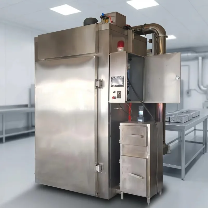 Automatic Meat Smoke Chamber Dry Aging Smokehouse Smoker Oven Sausage Fish Bacon Smoking Equipment OEM Customized