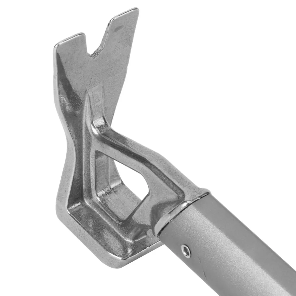 Durable Aluminum Alloy Camping Hammer Heavy Duty Gray Tent Nail Hammer Portable Tent Stake Hammer Camping view 2
