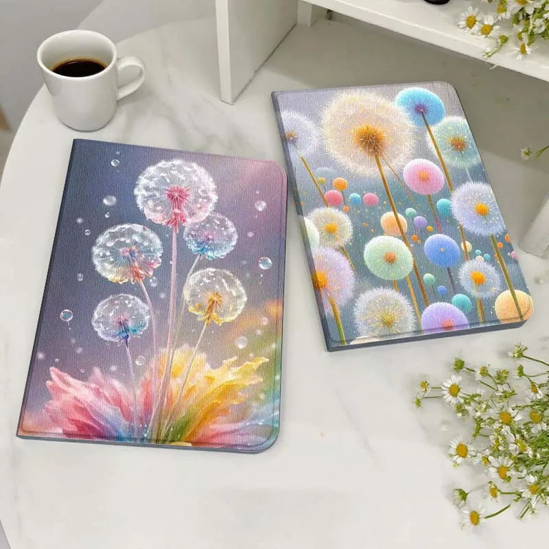 

Dandelion Art Cartoon For Xiaoxin Lenovo Tab Pad K11 K10 M10 P11 3rd Plus Pro Legion Y700 Y900 Gen4 2 Tablet Case Gift