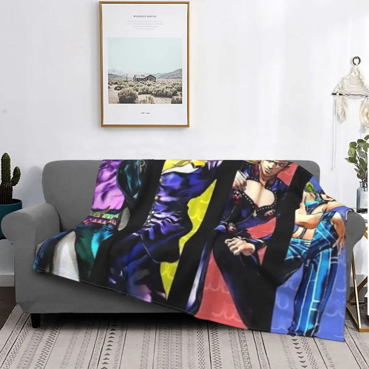 JoJo 001151 Blanket Knee Blanket Throw Blanket Blankets & Throws Home And Decoration Throw Blanket