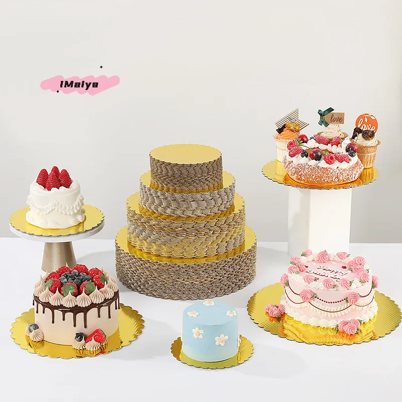 Altın Yuvarlak Pasta Tabanları - Cake Board Round incelemesi ve fiyatı