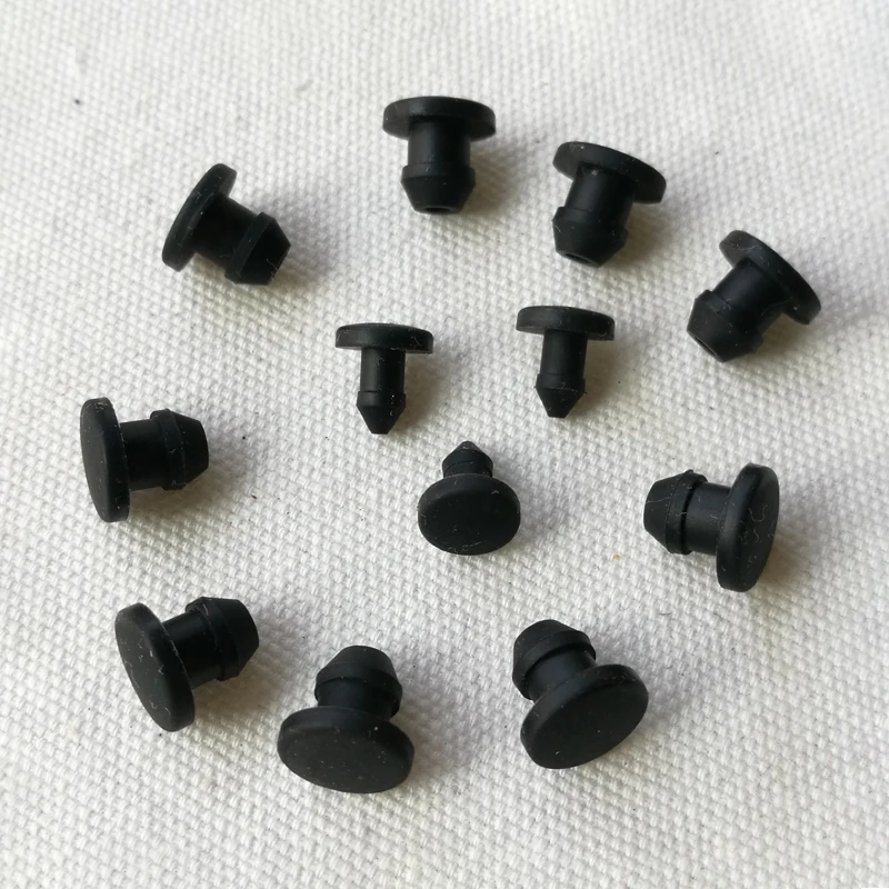 2mm to 60mm Silicon Rubber Hole Caps Rubber Male Plug Silicone Stopper Tap Bung Plastic Pipe Seal Caps Cover Waterproof