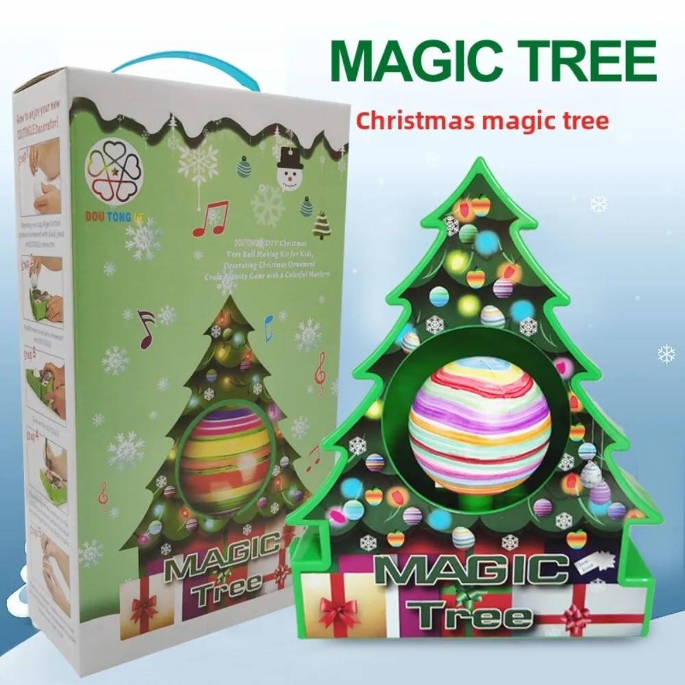 مجموعة أدوات زينة شجرة الكريسماس للأطفال، مجموعة أنشطة اللوحة اليدوية، لعبة تزيين العطلات التعليمية هدية للأطفال