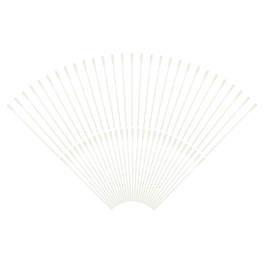 200 szt. Flokowane patyczki do pobierania próbek jamy ustnej, jednorazowe, sterylne patyczki do pobierania próbek nosowo-gardłowych, przenośne patyczki do pobierania próbek, profesjonalne.