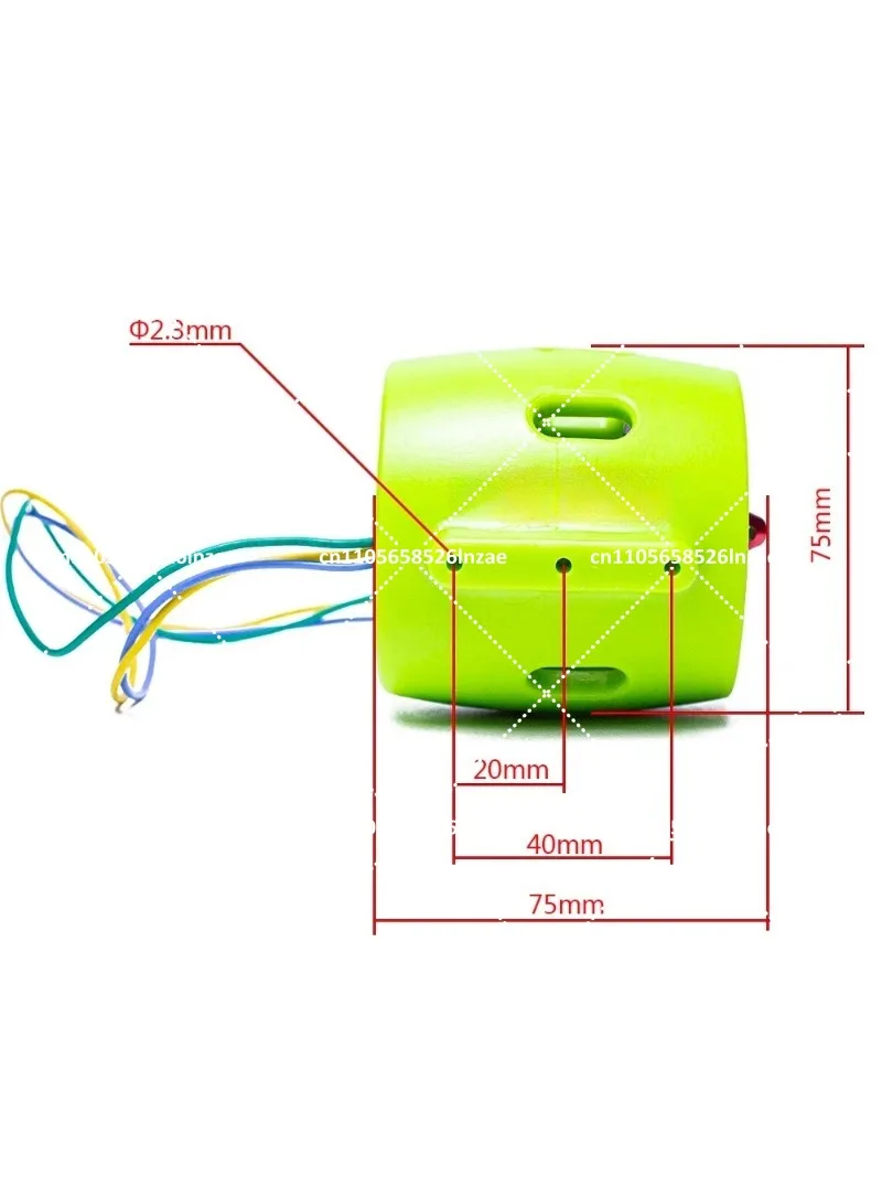 12V Waterproof U1 Brushless Underwater Propulsion Motor for RC Boat, Drone, Unmanned Boat, High Thrust - view 5