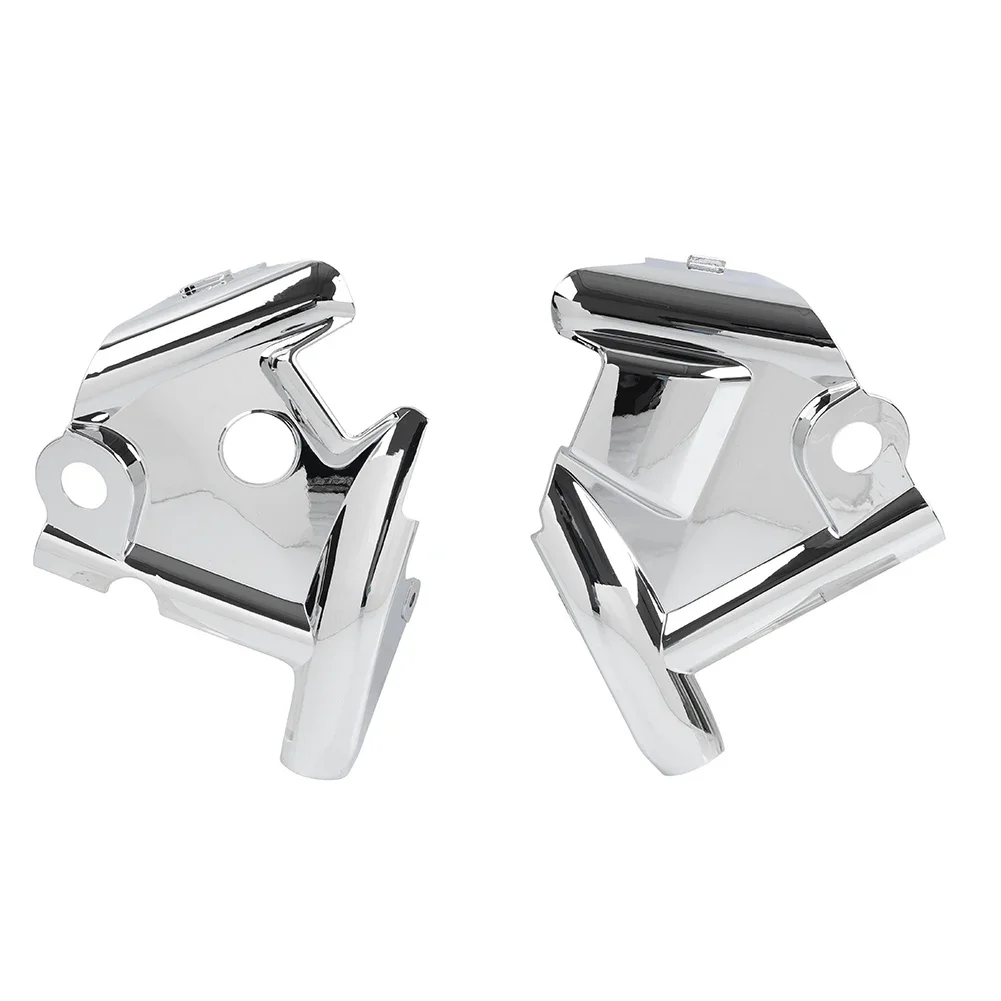 Chrome Motorcycle Front Fork Upper Frame Neck Cover Protector For Yamaha VStar 1100 XVS1100 XVS 1100 1999-2011